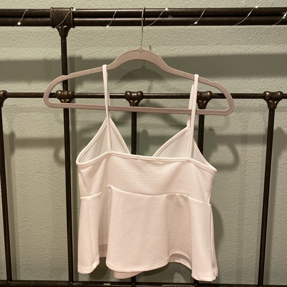 white flowy tank top - Picture 2 of 3